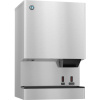 Hoshizaki DCM-500BWH-OS Opti-Serve Countertop Ice Maker and Water Dispenser - 40 lb. Storage Water Cooled