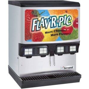Servend 2705663 FRP-250 Flav'R Pic Ice / Beverage Dispenser