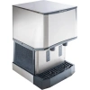 Scotsman HID525A-1 Meridian Countertop Air Cooled Ice Machine and Water Dispenser - 25 lb. Bin Storage