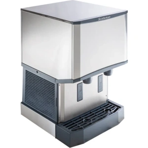 Scotsman HID525A-1 Meridian Countertop Air Cooled Ice Machine and Water Dispenser - 25 lb. Bin Storage