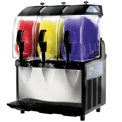 Crathco I-PRO 3E (1206-006) Triple 2.9 Gallon Granita / Slushy / Frozen Beverage Machine with Electronic Control – 115V