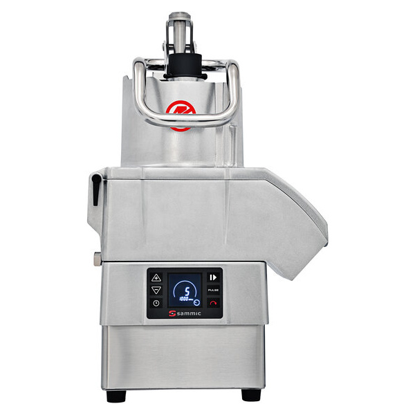 Sammic ca-4v variable-speed full moon pusher continuous feed food processor - 3 hp