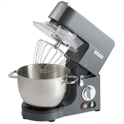 Hamilton Beach 8 Qt. Tilt Head Countertop Mixer with Guard & Standard Accessories – 120V, 1 hp