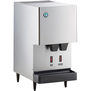 Hoshizaki DCM-300BAH-OS Opti-Serve Countertop Ice Maker and Water Dispenser - 40 lb. Storage Air Cooled