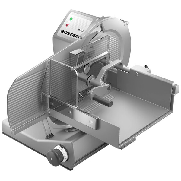Bizerba vs 12 f-1 13 13/16" vertical feed manual fresh meat slicer - 1/2 hp, 120v