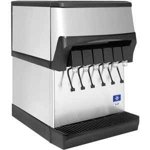 Servend 2706458 CEV-30 6 Valve Sanitary Lever Countertop Beverage Dispenser - 120V