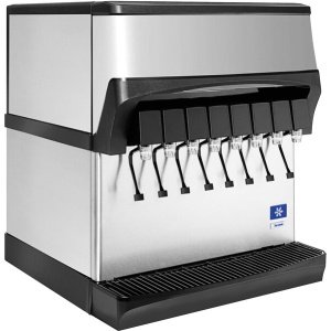Servend 2706459 CEV-40 8 Valve Sanitary Lever Countertop Beverage Dispenser - 120V