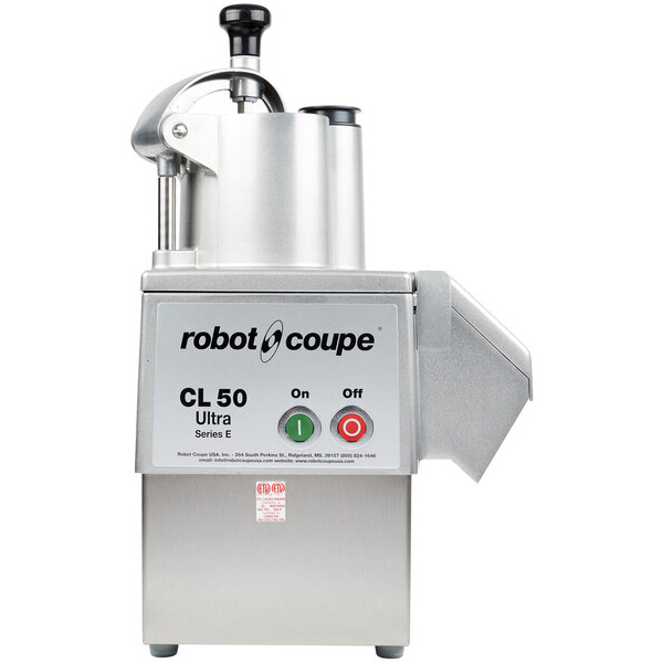 Robot coupe cl50 ultra continuous feed food processor - 1 1/2 hp