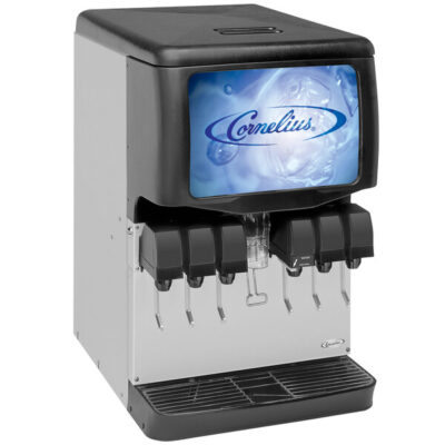 Cornelius 621053405 Enduro 150 Countertop Ice / Beverage Dispenser with 6 UFB-1 Sanitary Lever Valves