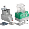 AvaMix Revolution CFBB342DC Combination Food Processor with 3 Qt. Clear Plastic Bowl, Continuous Feed, and 2 Discs - 1 hp
