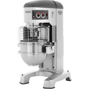 Hobart legacy hl800-1std 80 qt. planetary floor mixer with guard & standard accessories - 240v, 3 phase, 3 hp