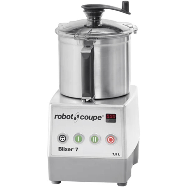 Robot coupe blixer7 8 qt. / 7.5 liter 2-speed batch bowl food processor - 208-240v, 3 phase, 3 hp