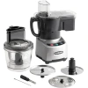 Waring WFP16SC Combination Food Processor with 4 Qt. Clear Bowl, Continuous Feed Attachment, and 3 Discs - 2 hp