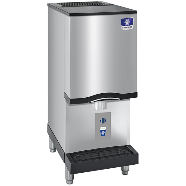 Manitowoc CNF0201A-161N 16 1/4" Air Cooled Countertop Nugget Ice Maker - 10 lb. Bin with Sensor Dispensing - 115V