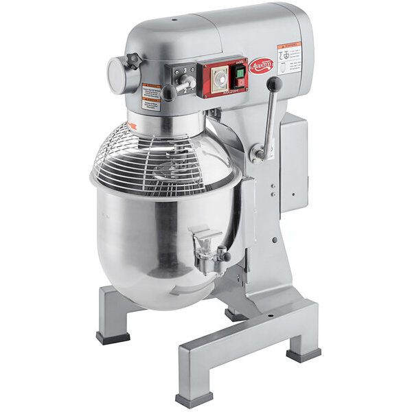 Avantco MX20H 20 Qt. Planetary Stand Mixer with Guard & Standard Accessories - 120V, 1 1/2 hp