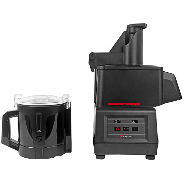 Sammic combi ck-241 2d compact vegetable preparation machine with cutter bowl - 120v
