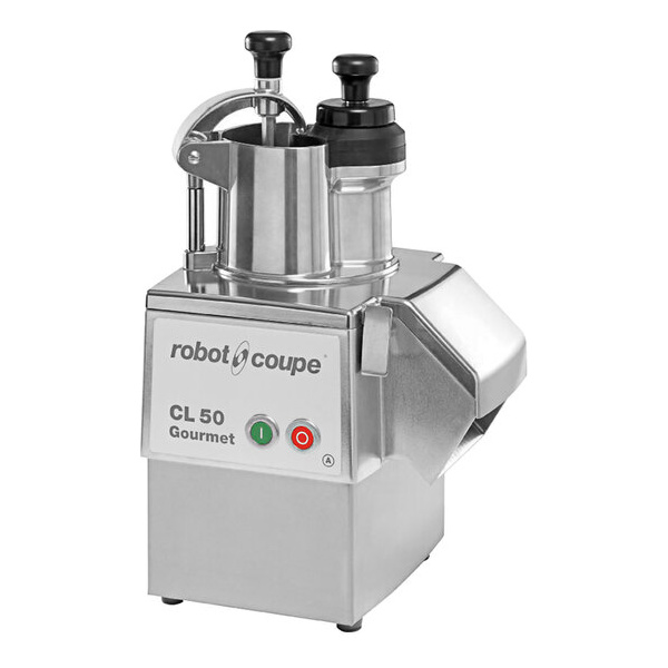 Robot coupe cl50 gourmet continuous feed food processor - 1 1/2 hp