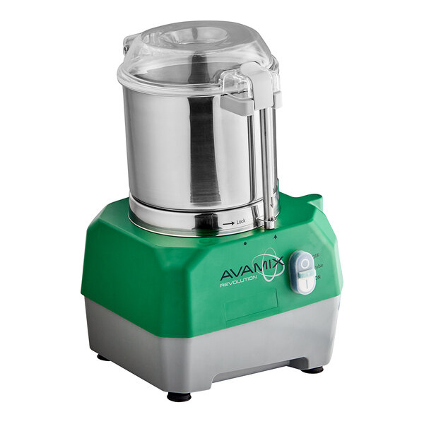 Avamix revolution bfp534ss 5 qt. stainless steel batch bowl food processor - 1 hp