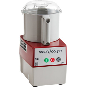 Robot Coupe R2B 3 Qt. / 3 Liter Gray Batch Bowl Food Processor - 1 hp