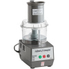 Robot Coupe R101PPLUS 2 Qt. / 1.9 Liter Clear Batch Bowl Food Processor with Vegetable Prep Lid Chute & 5 Discs - 3/4 hp