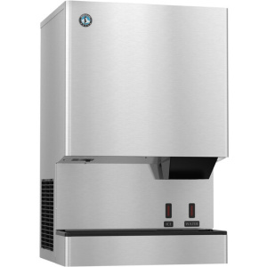 Hoshizaki DCM-500BAH-OS Opti-Serve Countertop Ice Maker and Water Dispenser - 40 lb. Storage Air Cooled