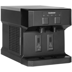 Scotsman HID207AX-1 Meridian Air Cooled Compact Nugget Ice Machine with 7 lb. Bin, Touch-Free Ice and Water Dispensing - 115V, 196 lb.