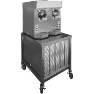 Frosty Factory 215F 24 Qt. Double Cylinder Air-Cooled Frozen Cocktail Floor Machine - 230V