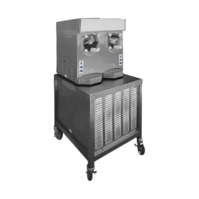 Frosty Factory 215F 24 Qt. Double Cylinder Air-Cooled Frozen Cocktail Floor Machine – 230V