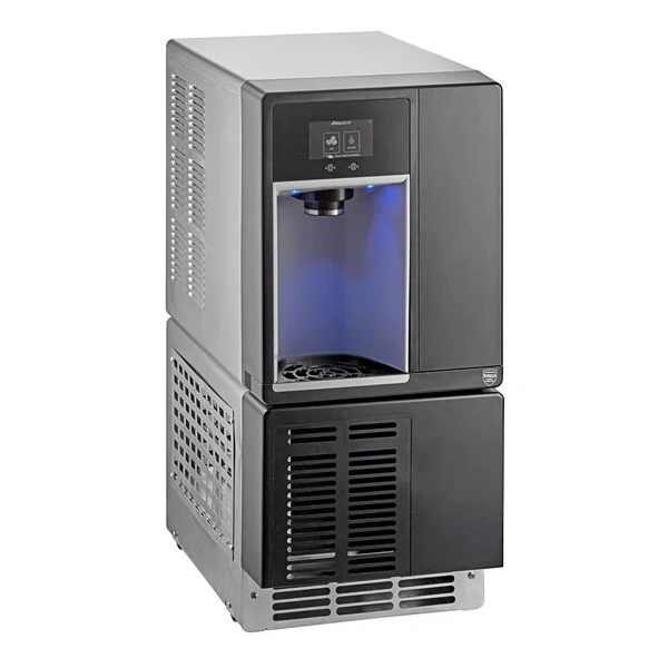 Follett 7ud112a-iw-cl-st-00 champion 7 series ada height air cooled chewblet undercounter ice maker and water dispenser with 7 lb. bin and filter - 115v, 100 lb.