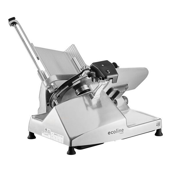 Ecoline by Hobart ECO13-1 13" Heavy-Duty Manual Meat Slicer - 120V, 1/2 hp