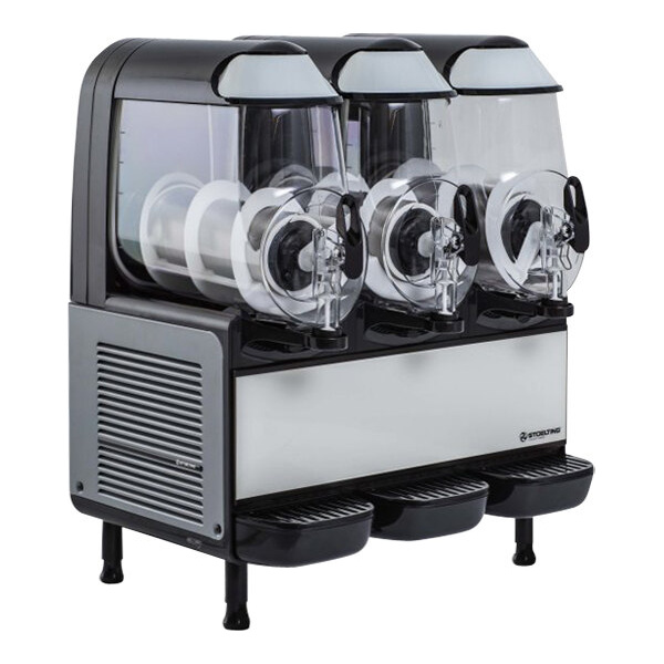 Stoelting by vollrath scbf168-37 triple 2.6 gallon frozen beverage / granita machine - 115v
