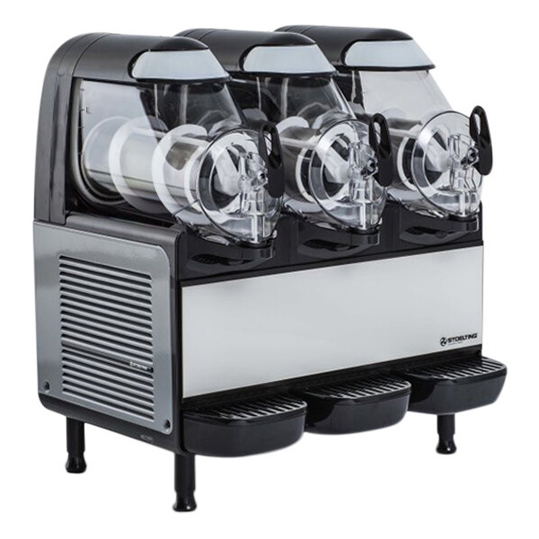 Stoelting by vollrath scba168-37 triple 1.6 gallon frozen beverage / granita machine - 115v