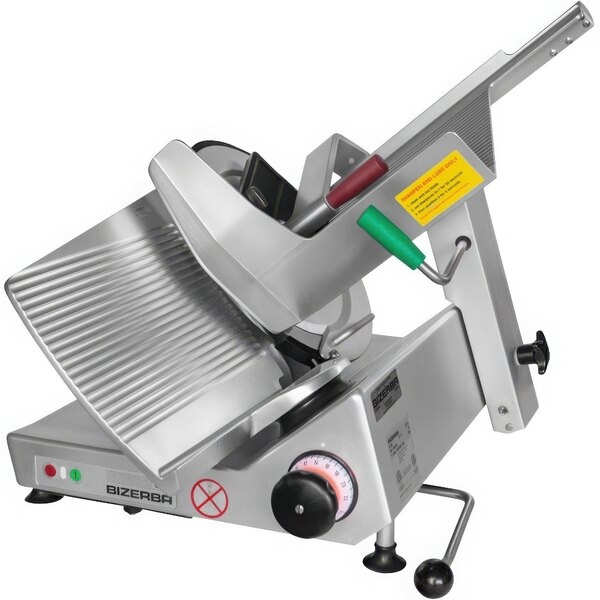 Bizerba GSP Series H I 90-GCB 13" Manual Gravity Feed Meat and Cheese Slicer - 1/2 HP