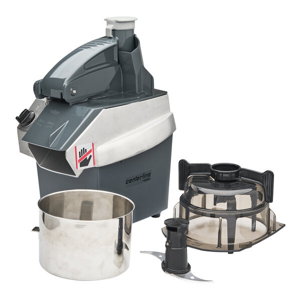 Centerline by hobart cch32-1 2-speed food processor with 3.2 qt. stainless steel bowl - 1 1/3 hp