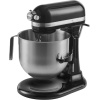 KitchenAid KSM8990OB Black 8 Qt. Bowl Lift Countertop Mixer with Standard Accessories - 120V, 1 3/10 hp