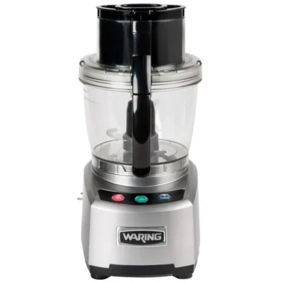 Waring WFP16S 4 Qt. Clear Batch Bowl Food Processor with Vegetable Prep Lid