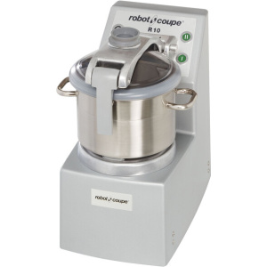 Robot Coupe R10 2-Speed 12 Qt. / 11.5 Liter Stainless Steel Batch Food Processor- 240V, 3 Phase, 4 1/2 hp