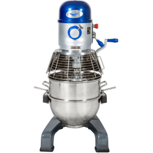 Vollrath 40759 40 Qt. Planetary Floor Mixer with Guard & Standard Accessories - 208/240V, 1 1/2 hp