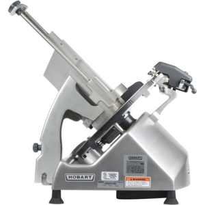 Hobart hs8n-1 13" heavy-duty manual slicer with interlocks - 1/2 hp