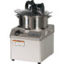 Hobart HCM62-1 2-Speed 6 Qt. Stainless Steel Batch Bowl Food Processor - 240V, 3 Phase, 2 hp