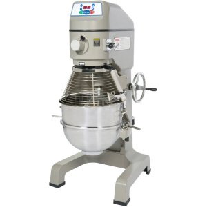 Globe sp40 40 qt. planetary floor mixer with guard & standard accessories - 208v, 3 phase, 2 hp
