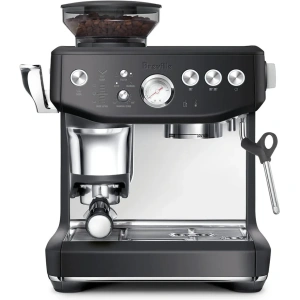 Breville The Barista Express Impress Semi-Automatic Espresso Machine BES876BTR (Black Truffle)