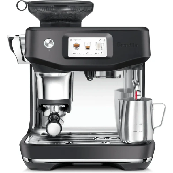 Breville the barista touch impress espresso machine bes881btr (black truffle)