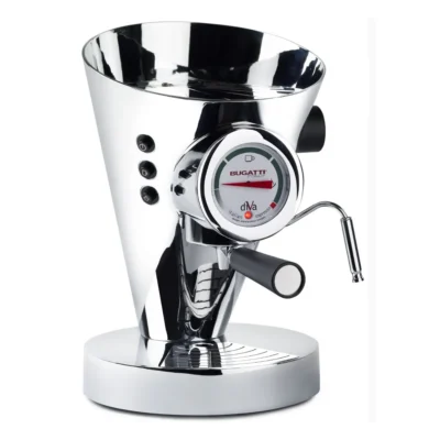 Bugatti Diva Espresso & Cappuccino Machine 15-DIVACR (Chrome)