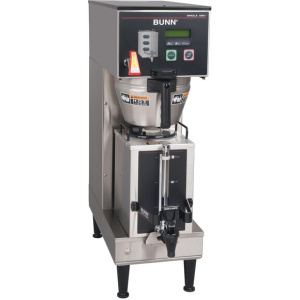 Bunn 33600.0029 BrewWISE Single Soft Heat DBC Brewer with Lower Faucet - 120V, 1900W