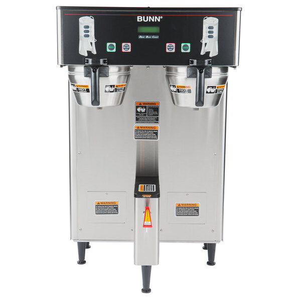 Bunn 34600.0000 brewwise dual thermofresh dbc brewer with funnel lock