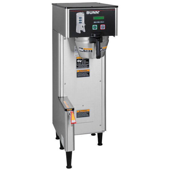 Bunn 34800.0017 BrewWISE Single ThermoFresh DBC Brewer with Funnel Lock - 120V, 2200W