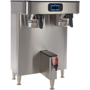Bunn 54200.0101 ICB TF Platinum Edition Infusion Series Black / Silver Twin Automatic Coffee Brewer