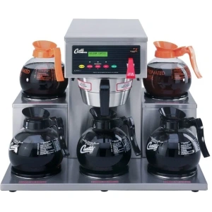 Curtis 12 Cup Coffee Brewer with 5 Lower Warmers