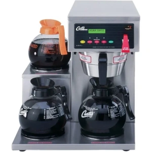 Curtis ALP3GTL12A000 12 Cup Coffee Brewer with 3 Lower Warmers on Left